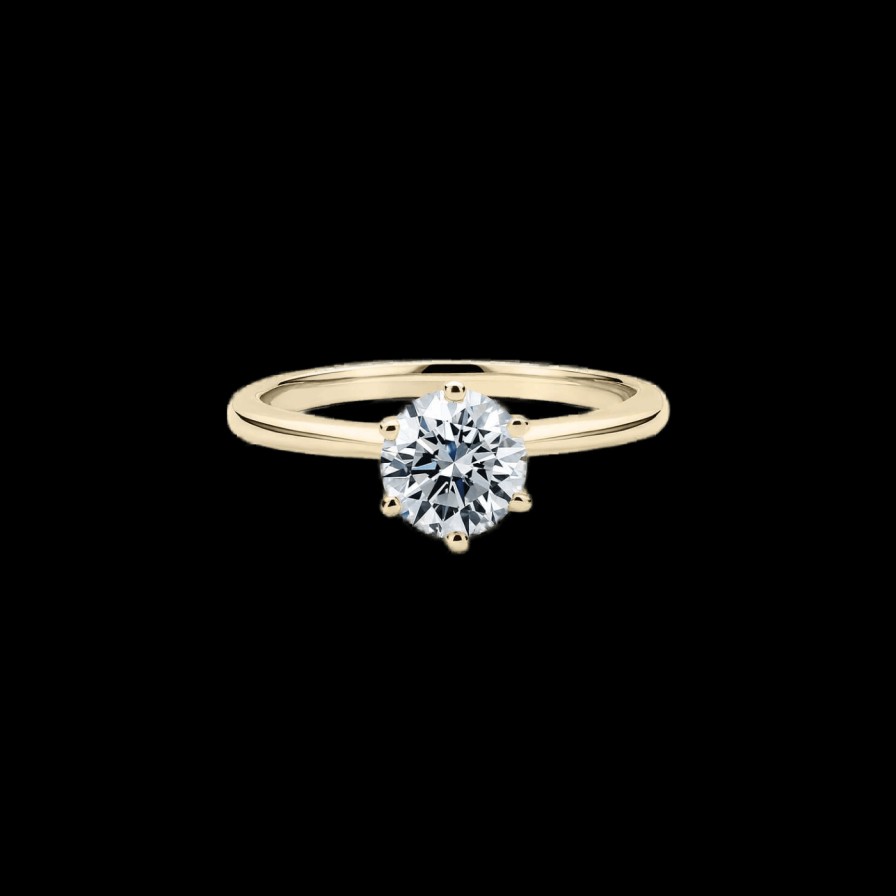 All Rings Mimoke | Lura Lab-Grown Diamond Solitaire Engagement Ring