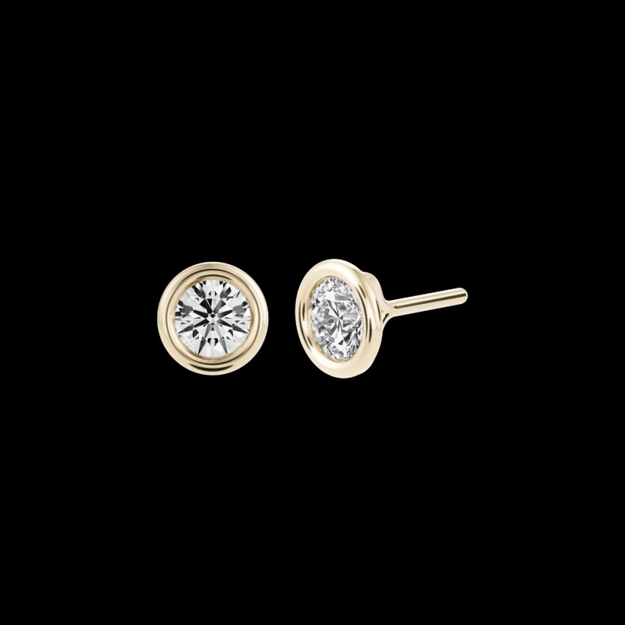 All Earrings Mimoke | Lab-Grown Diamond Koh Stud Earrings