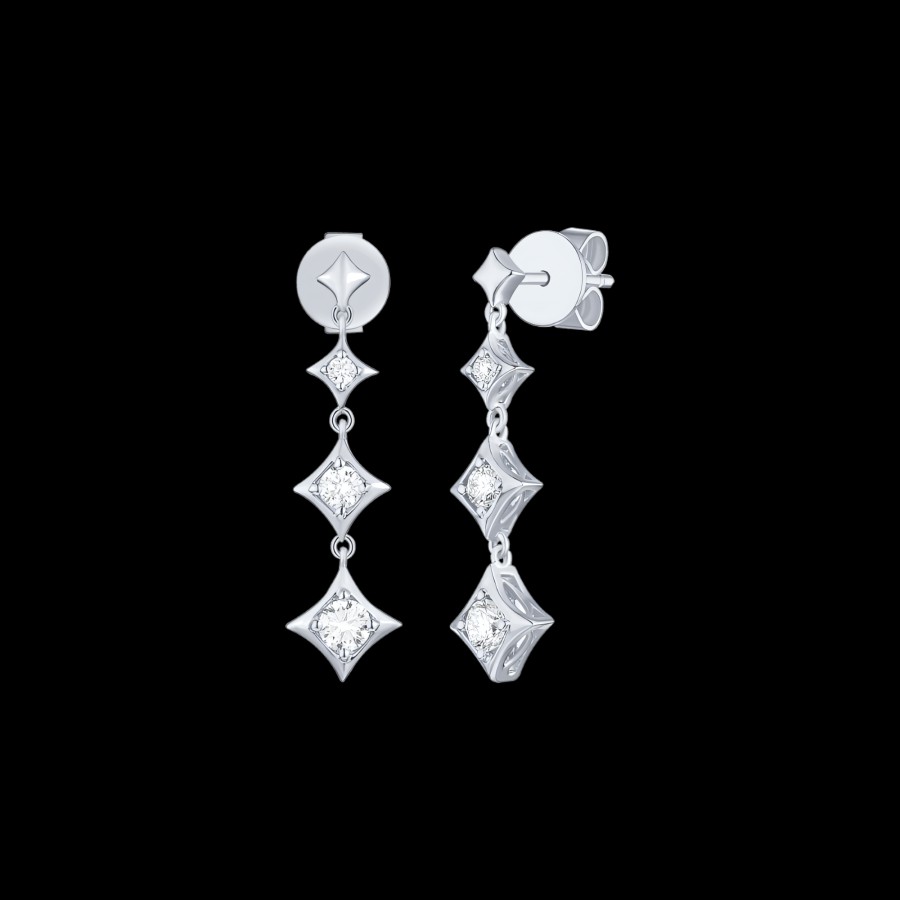 All Earrings Smiling Rocks | Lab-Grown Diamond Sparkle Earrings Ii