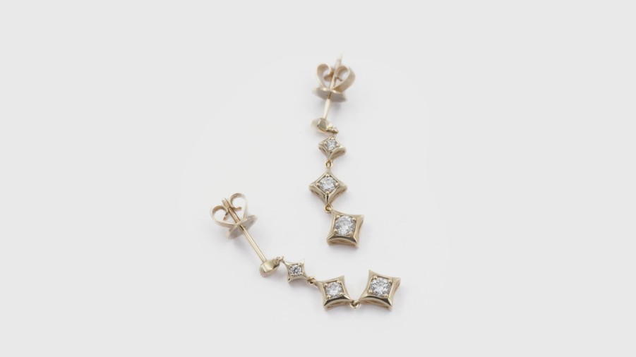 All Earrings Smiling Rocks | Lab-Grown Diamond Sparkle Earrings Ii