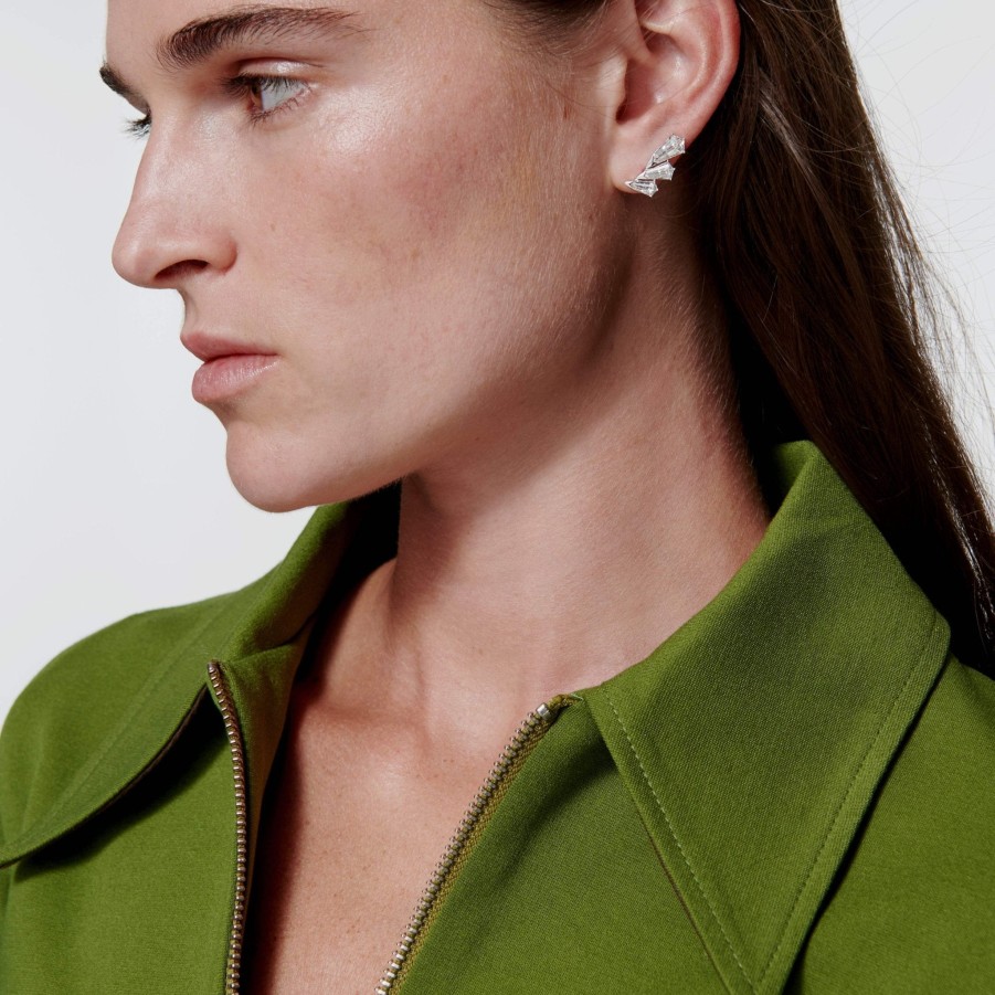 All Earrings Unsaid | Lab-Grown Diamond Phoenix Trio Earrings