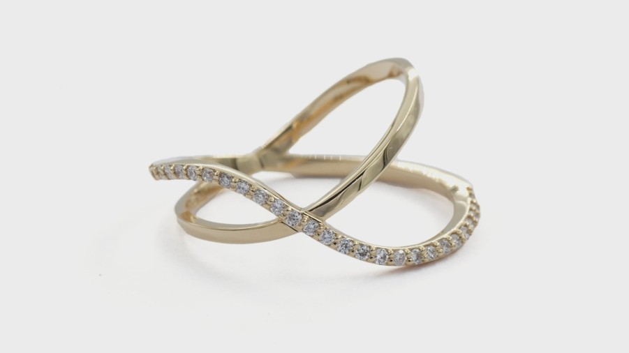 All Rings Prmal | Waving Double Ring