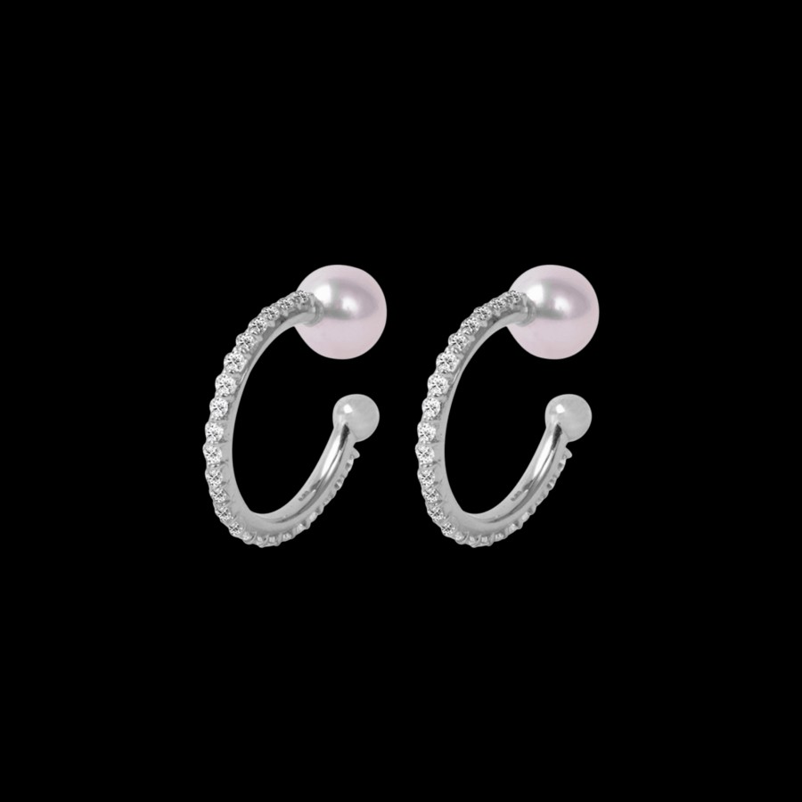 All Earrings Prmal | Pearl Ball Ear Cuff