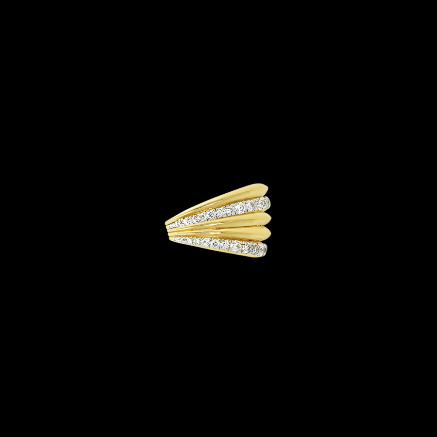 All Earrings Alondra | 18K Recycled Gold Vermeil Palm Conch Ear Cuff