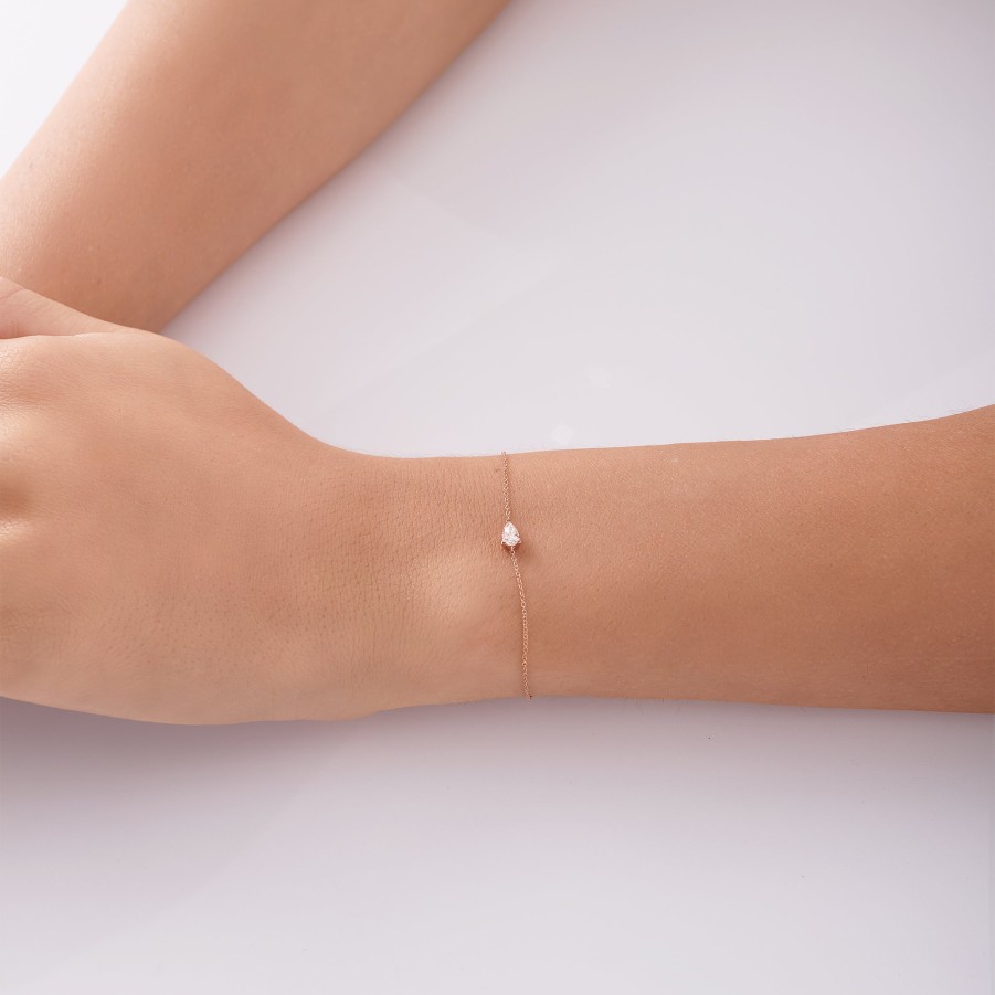 All Bracelets Project III - Elements | Mars Lab-Grown Diamond Solitaire Bracelet