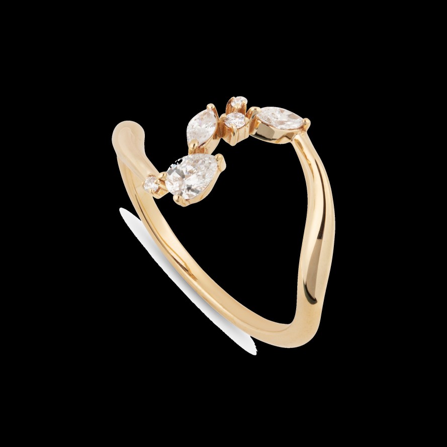 All Rings Matilde | 14K Recycled Gold Diamond Constellation Ring