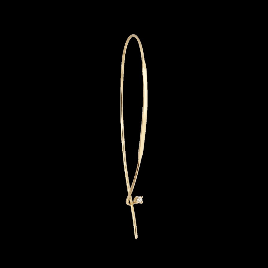 All Earrings Inbilico | Aria 18K Yellow Gold Lab-Grown Diamond Earrings