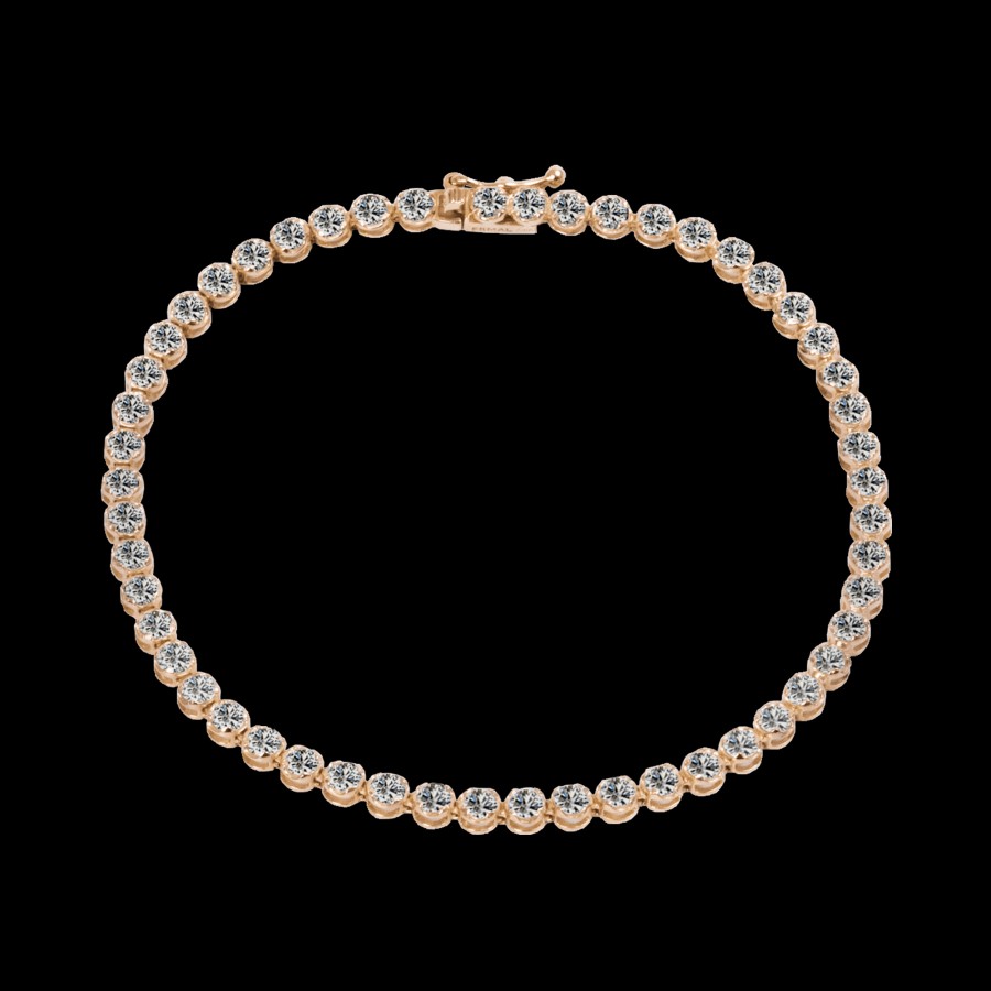 All Bracelets Prmal | 18K Gold Lab-Grown Diamond Tennis Bracelet