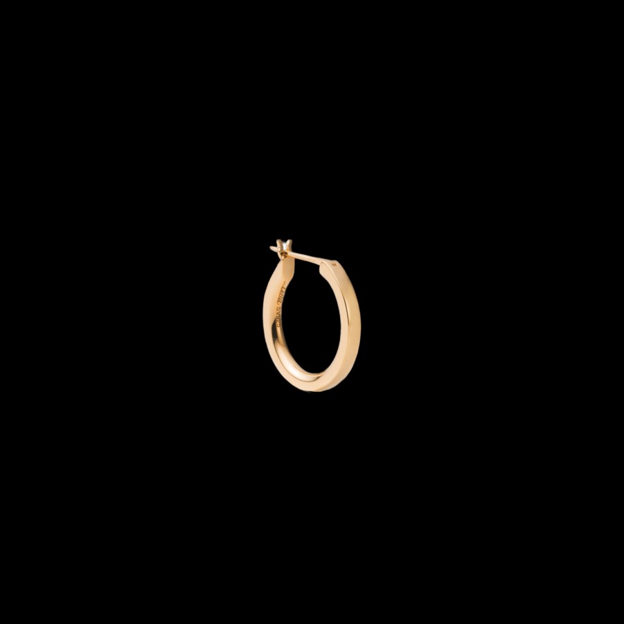 All Earrings Terra | 18K Gold Vermeil Single Hoop Earring