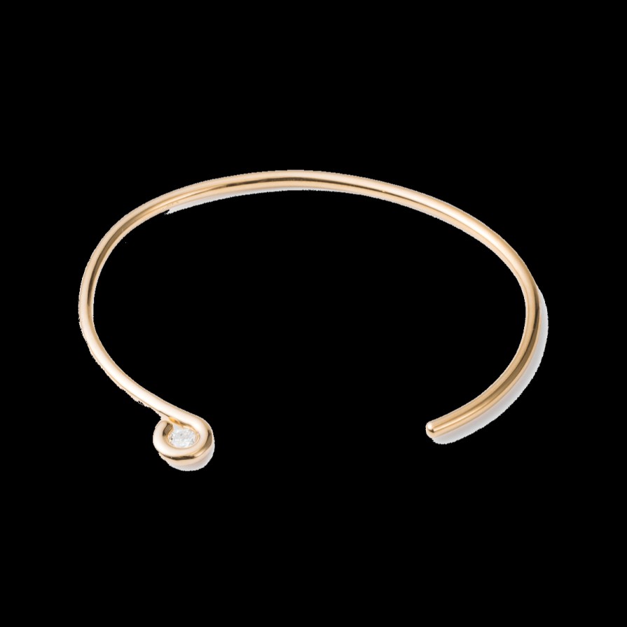 All Bracelets Terra | 18K Gold Vermeil Lab-Grown Diamond Bangle