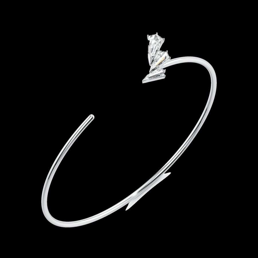 All Bracelets Unsaid | Lab-Grown Diamond Phoenix Trio Bangle Bracelet