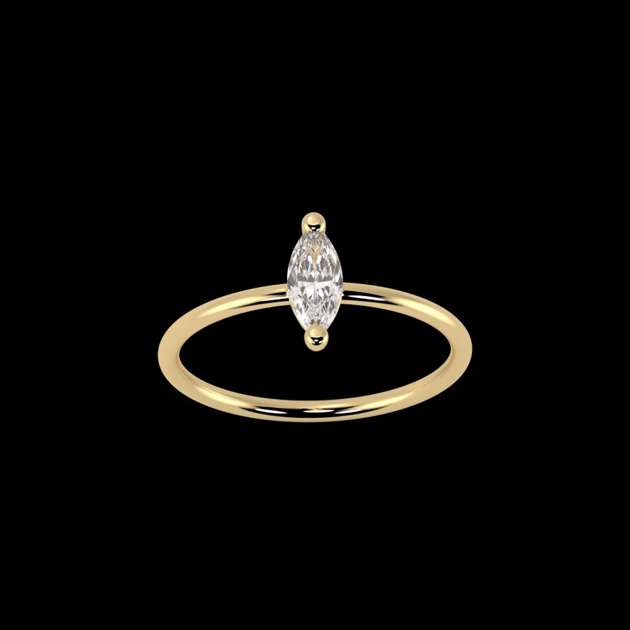 All Rings Rêver | Lab-Grown Diamond Marquise Ring