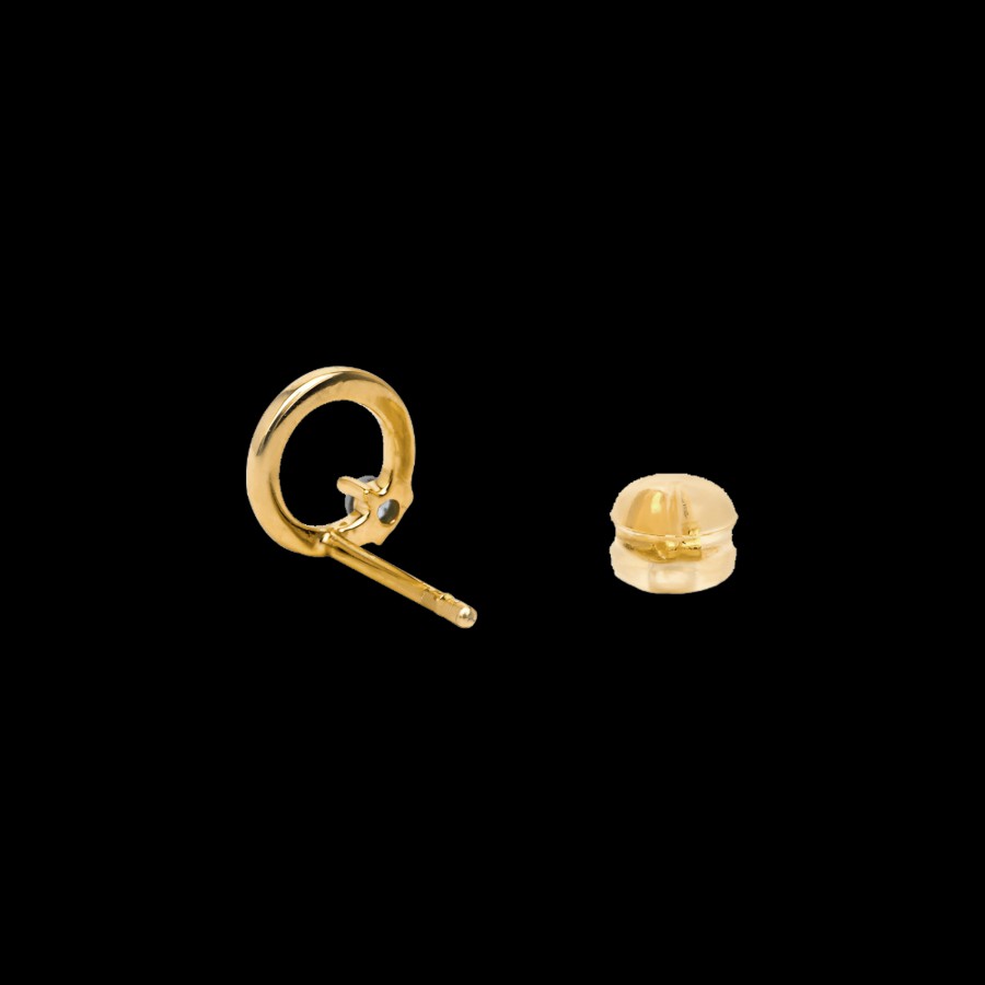 All Earrings Scéona | Jumna 18K Gold Lab-Grown Diamond Stud Earrings