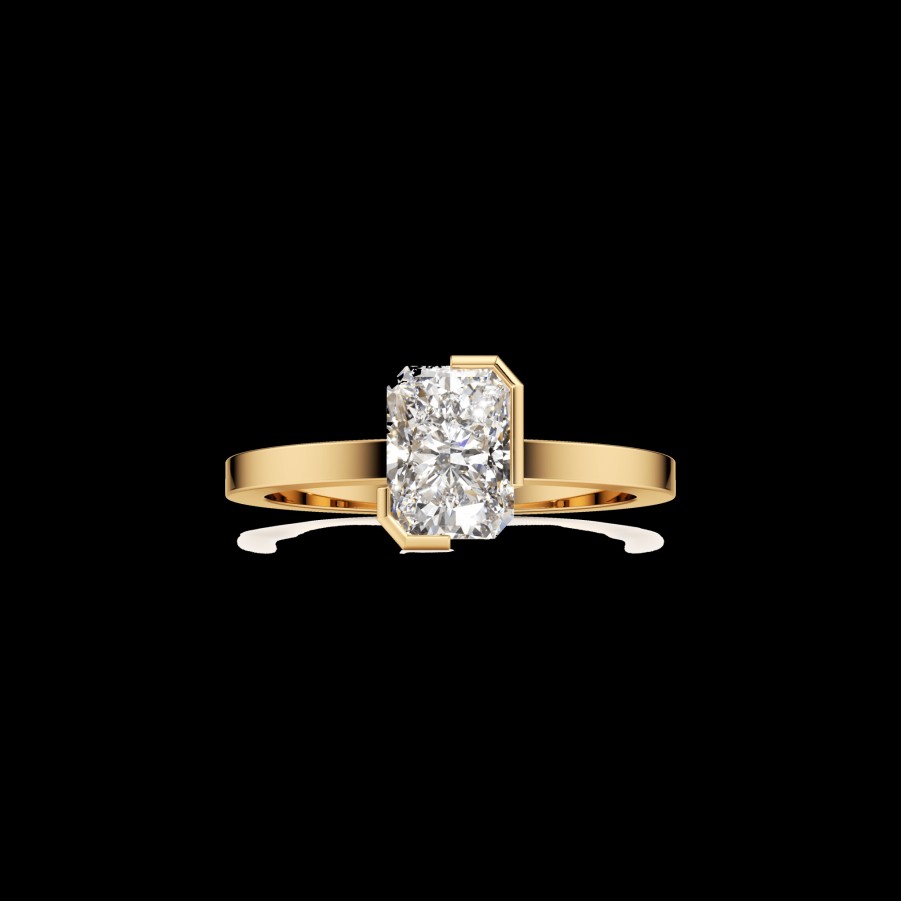 All Rings Unsaid | Meta 1 Carat Radiant Lab-Grown Diamond Ring