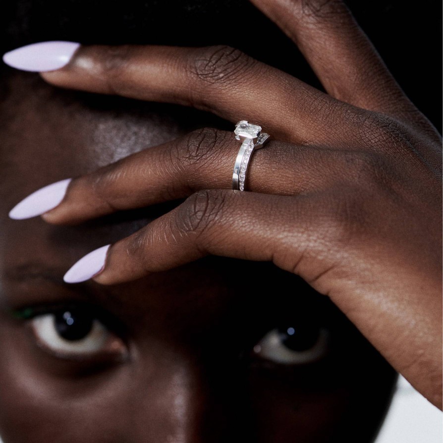 All Rings Unsaid | Meta 1 Carat Radiant Lab-Grown Diamond Ring