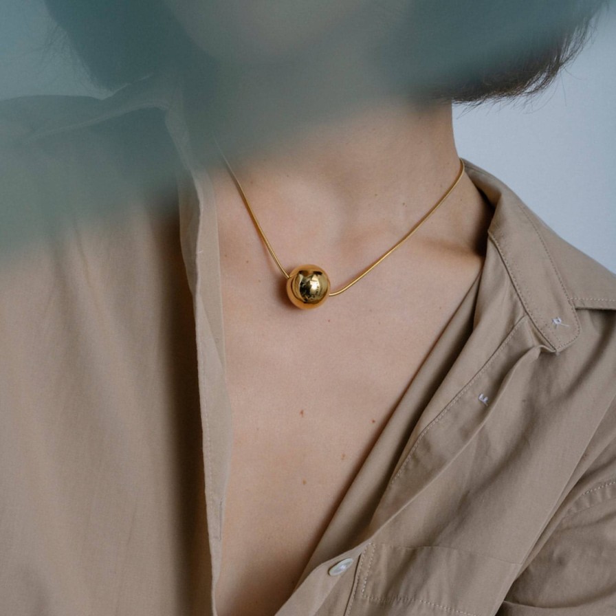 All Necklaces Monarc | Josephine Orb Necklace