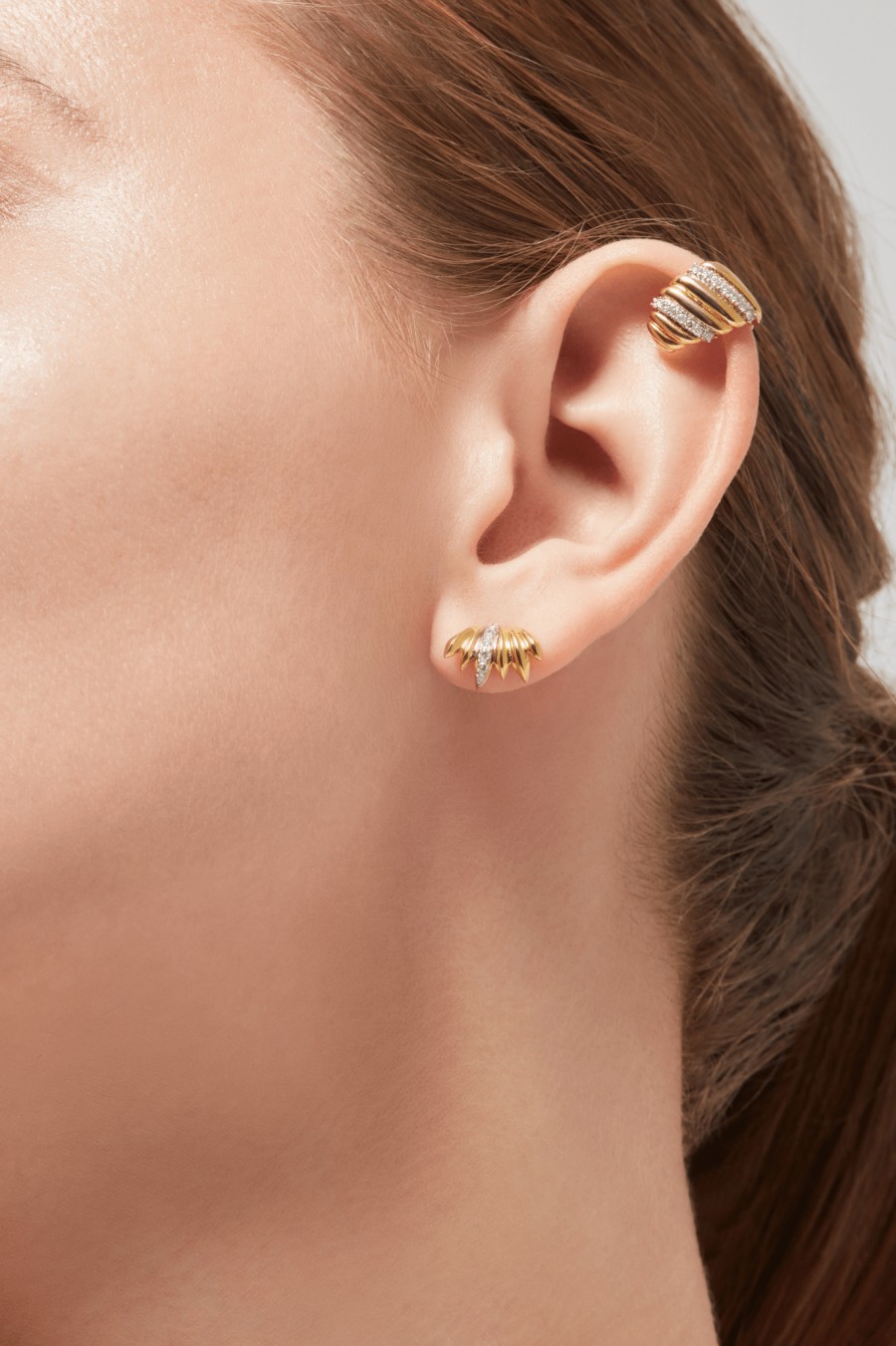 All Earrings Alondra | 18K Recycled Gold Vermeil Palm Ear Cuff