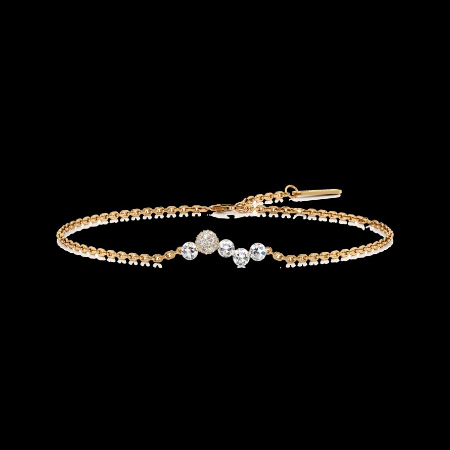 All Bracelets Unsaid | Lab-Grown Diamond Bubble Swirl Bracelet