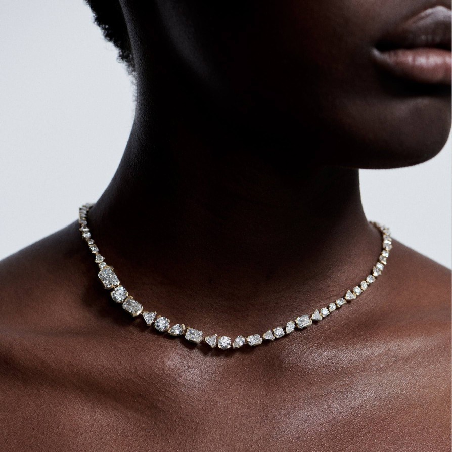 All Necklaces Unsaid | Meta Lab-Grown Diamond Tennis Necklace