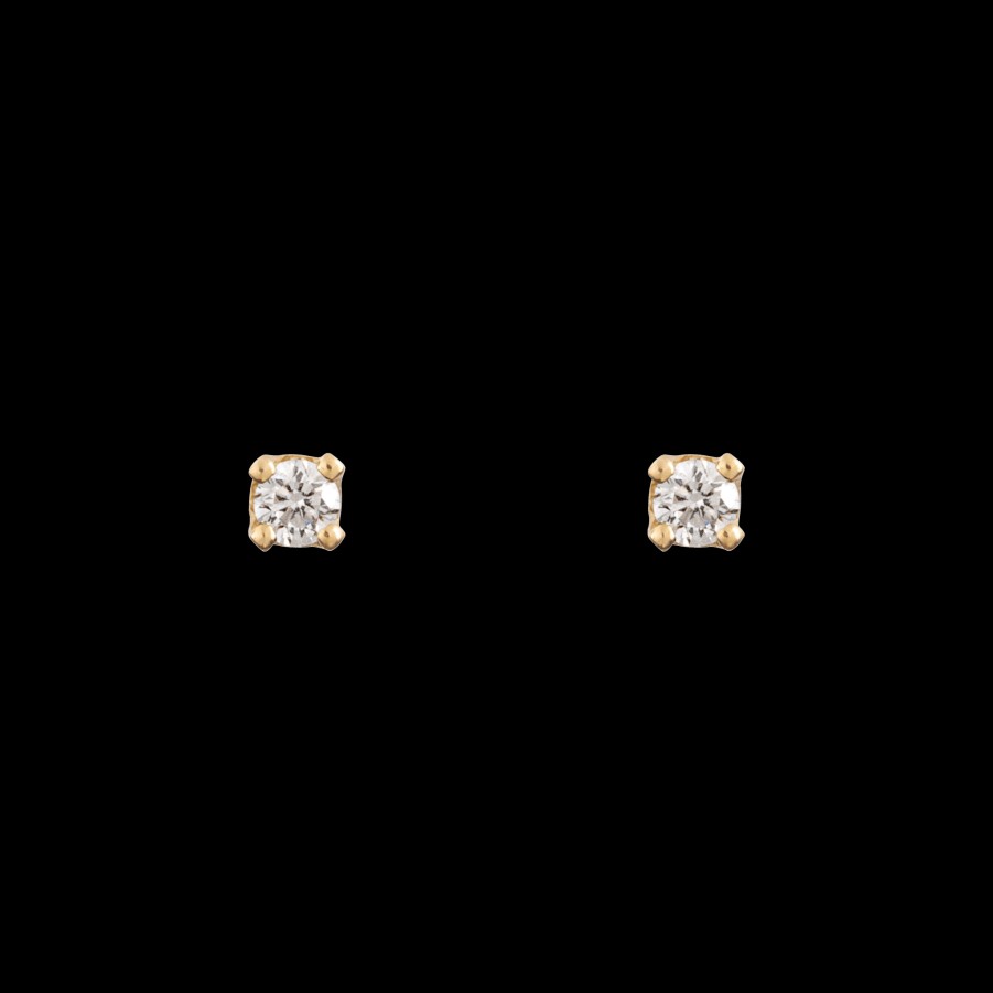 All Earrings Matilde | 14K Gold Lab-Grown Diamond Little Stud Earrings