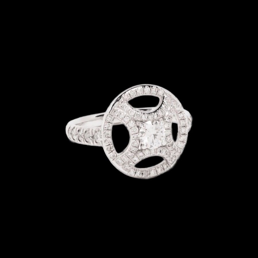 All Rings Loyal.e Paris | Perpetuel.Le Pavee Solitaire Ring