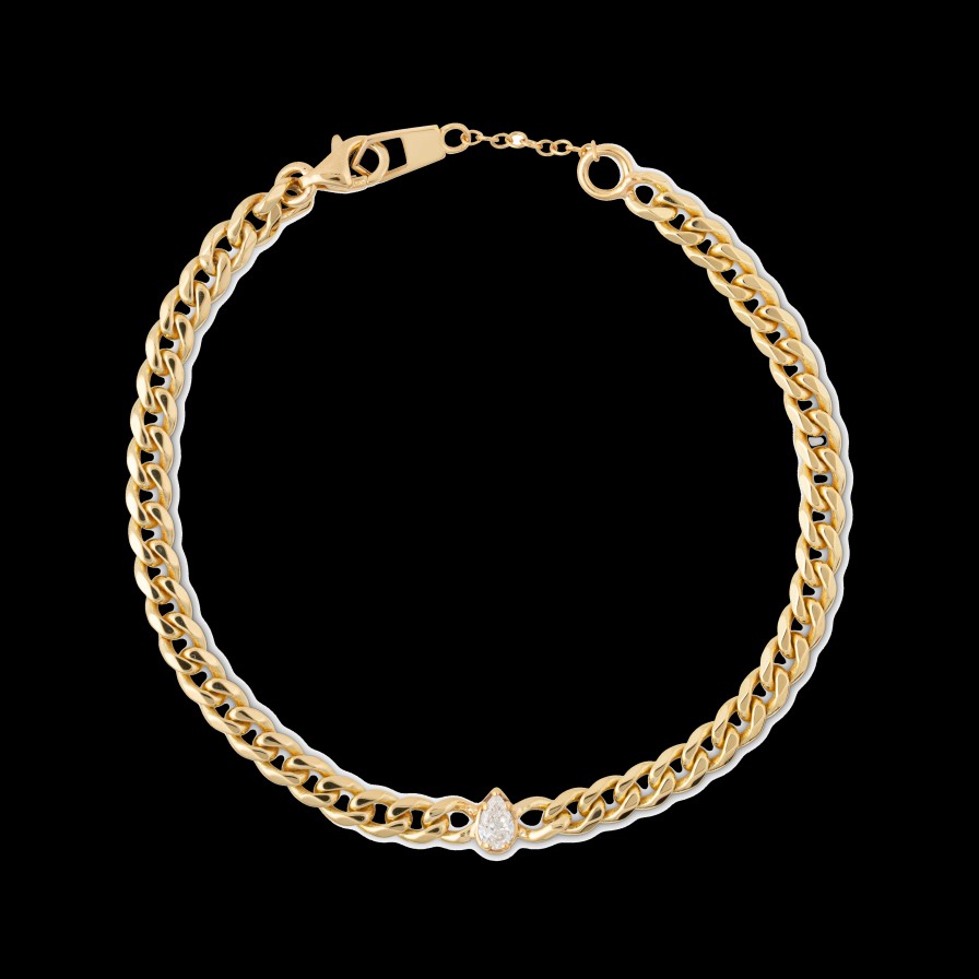 All Bracelets Matilde | Chuva 14K Chunky Gold Bracelet