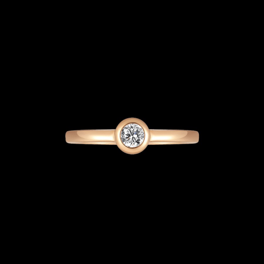 All Rings Project V - The Point | Lab-Grown Diamond Solitaire Bezel Ring