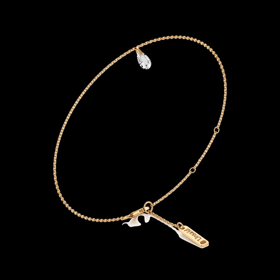 All Bracelets Unsaid | Lab-Grown Diamond Tear Dangling Bracelet