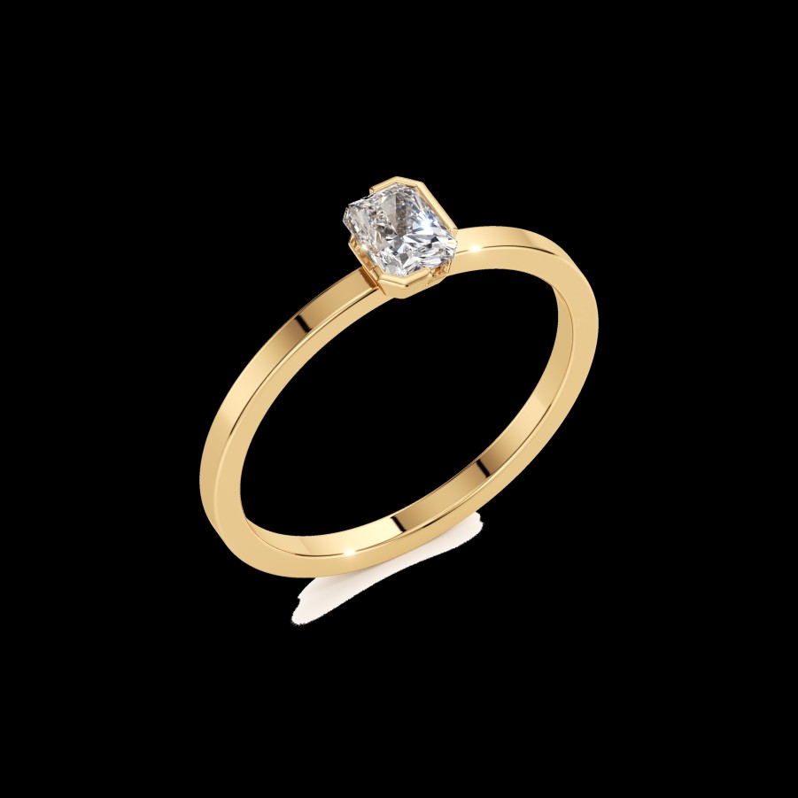 All Rings Unsaid | Meta Lab-Grown Diamond Statement Radiant Ring