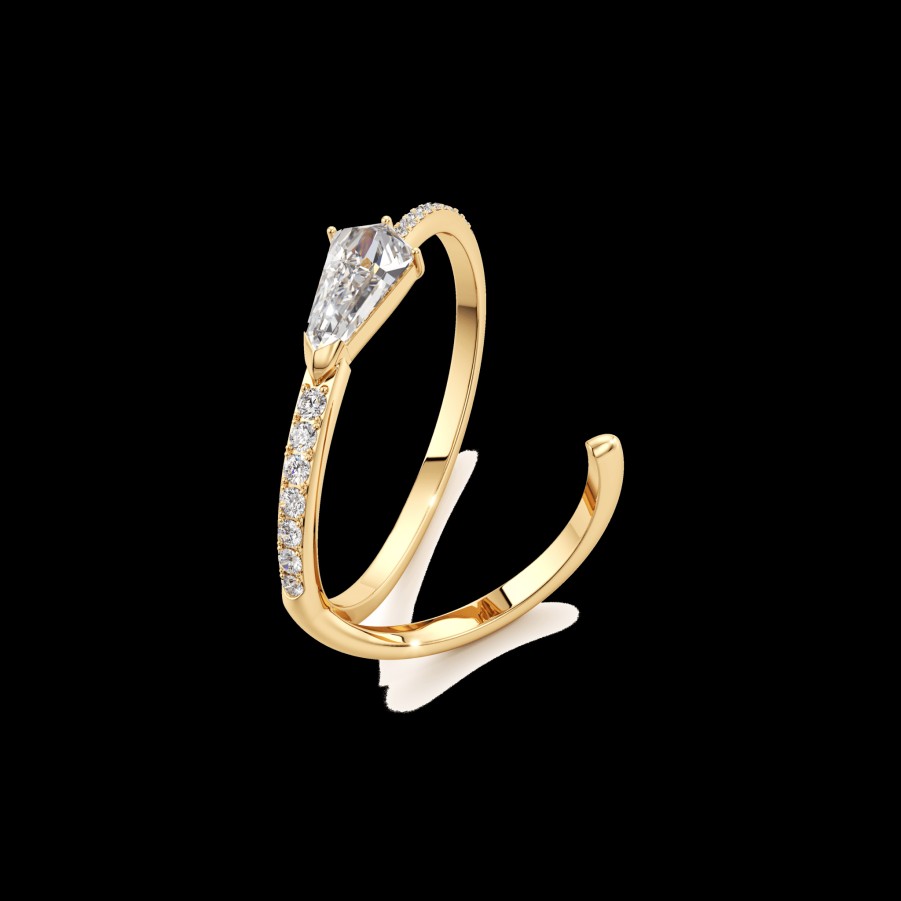 All Rings Unsaid | Lab-Grown Diamond Phoenix Comet Grand Ring