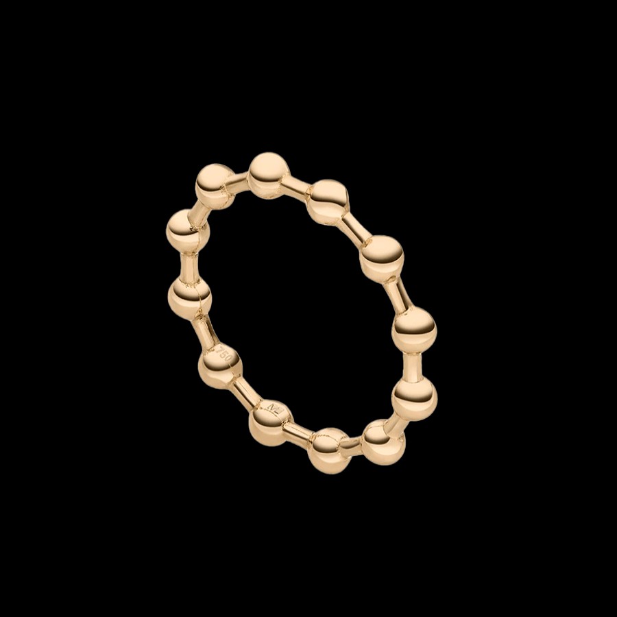 All Rings Maren | Sphere Gold Bead Ring