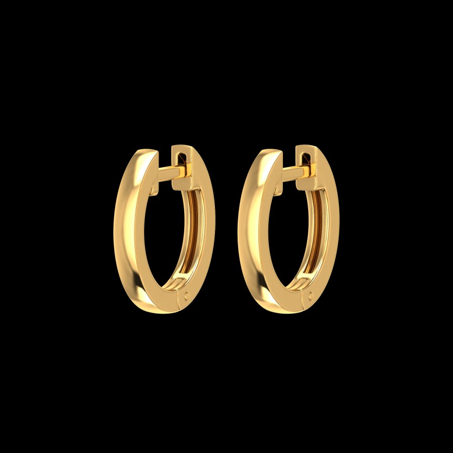 All Earrings Rêver | 18K Recycled Gold Essential Hoop Earrings