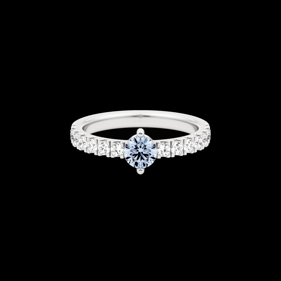 All Rings Mimoke | Fuji Lab-Grown Blue Diamond Ring