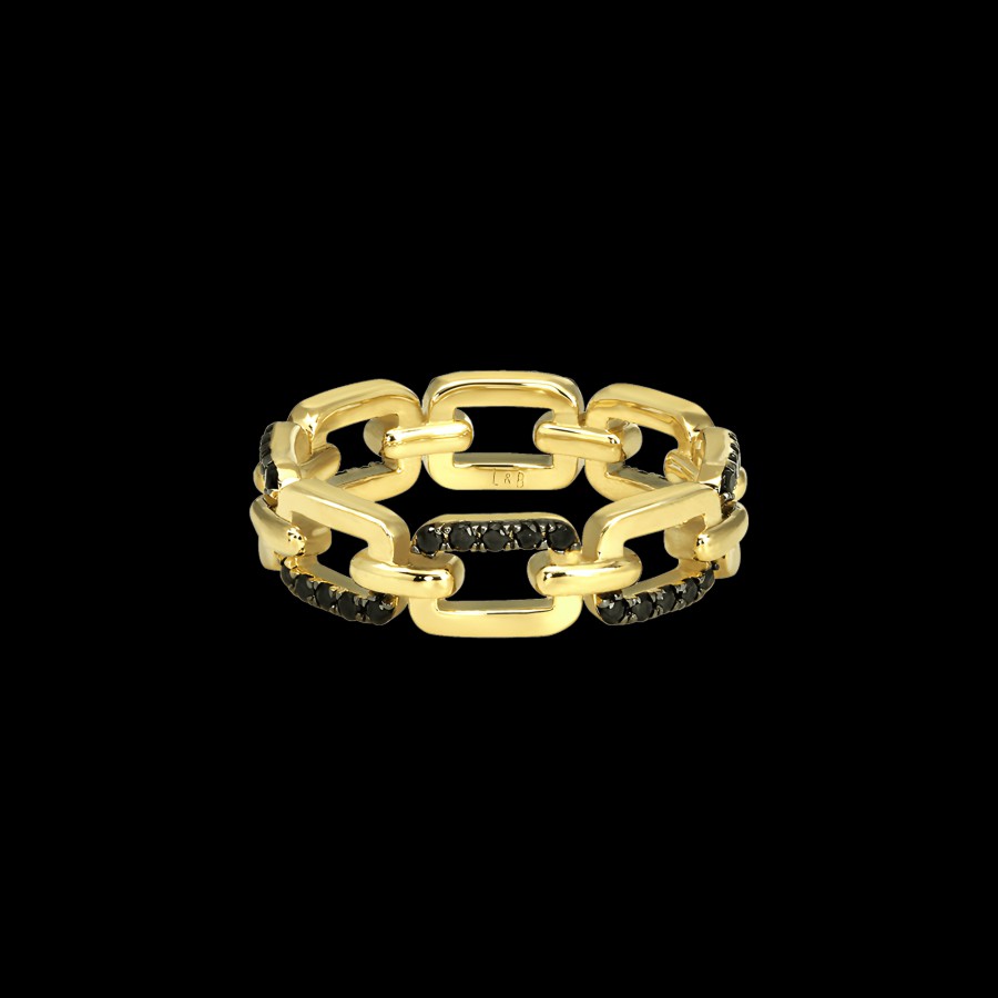 All Rings Alondra | 18K Recycled Gold Vermeil Double Link Ring