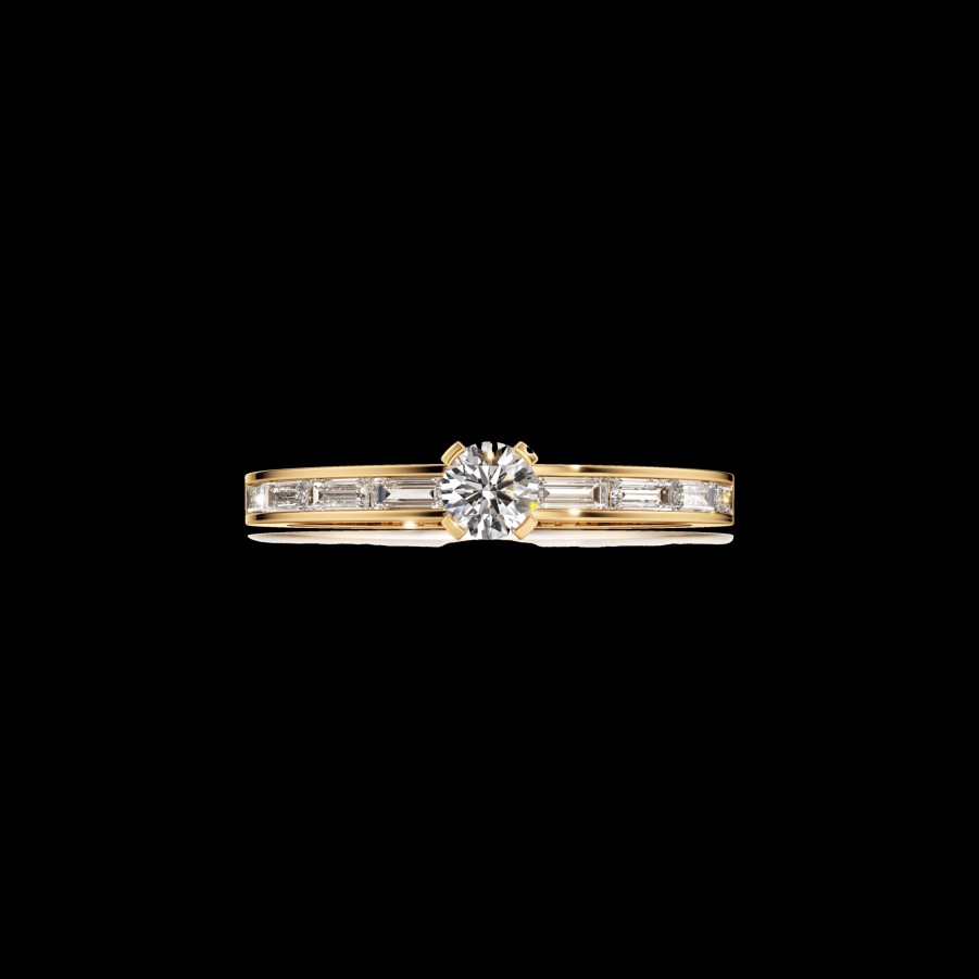 All Rings Unsaid | Meta Lab-Grown Diamond Petite Solitaire Ring