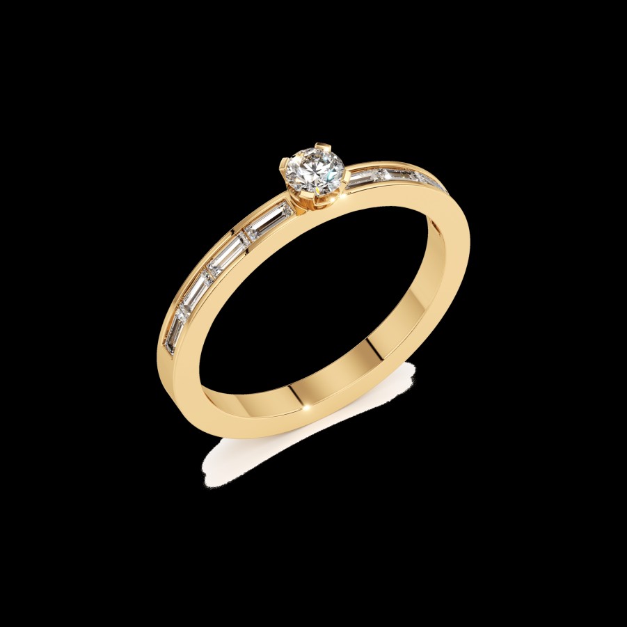 All Rings Unsaid | Meta Lab-Grown Diamond Petite Solitaire Ring