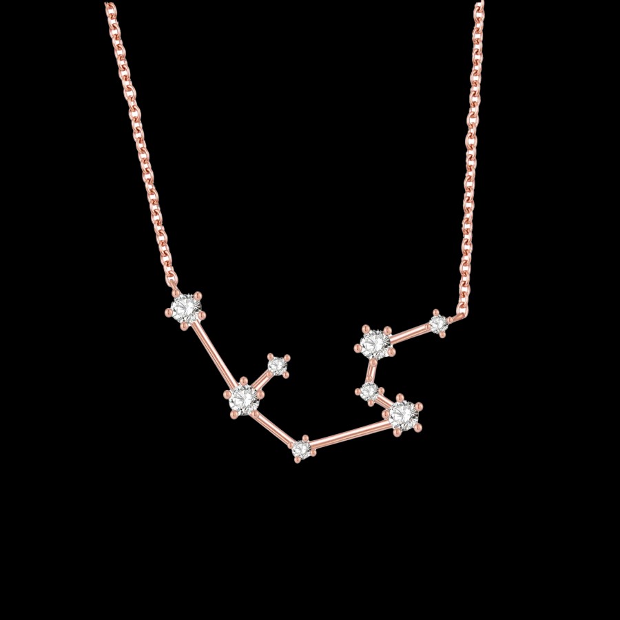 All Necklaces Project I - Zodiac | Aquarius Zodiac Necklace - The Future Rocks