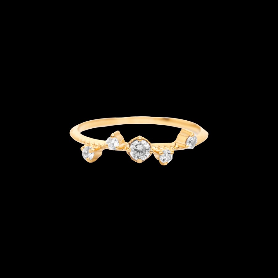 All Rings Scéona | Kasai 18K Gold Lab-Grown Diamond Ring