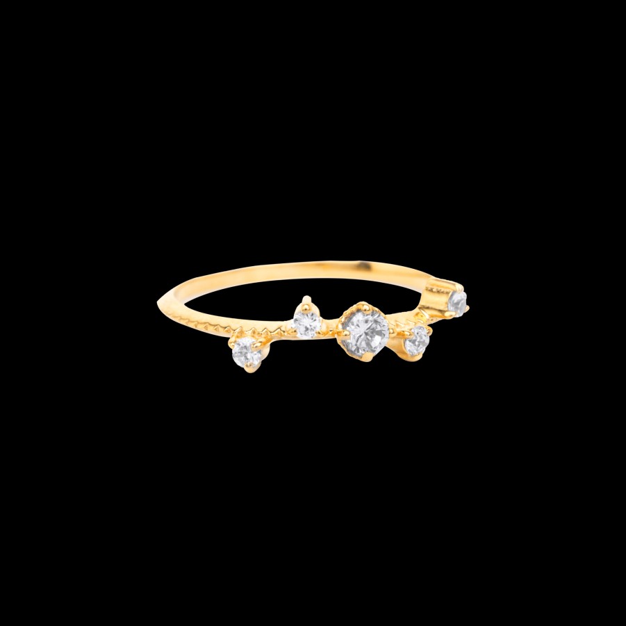 All Rings Scéona | Kasai 18K Gold Lab-Grown Diamond Ring