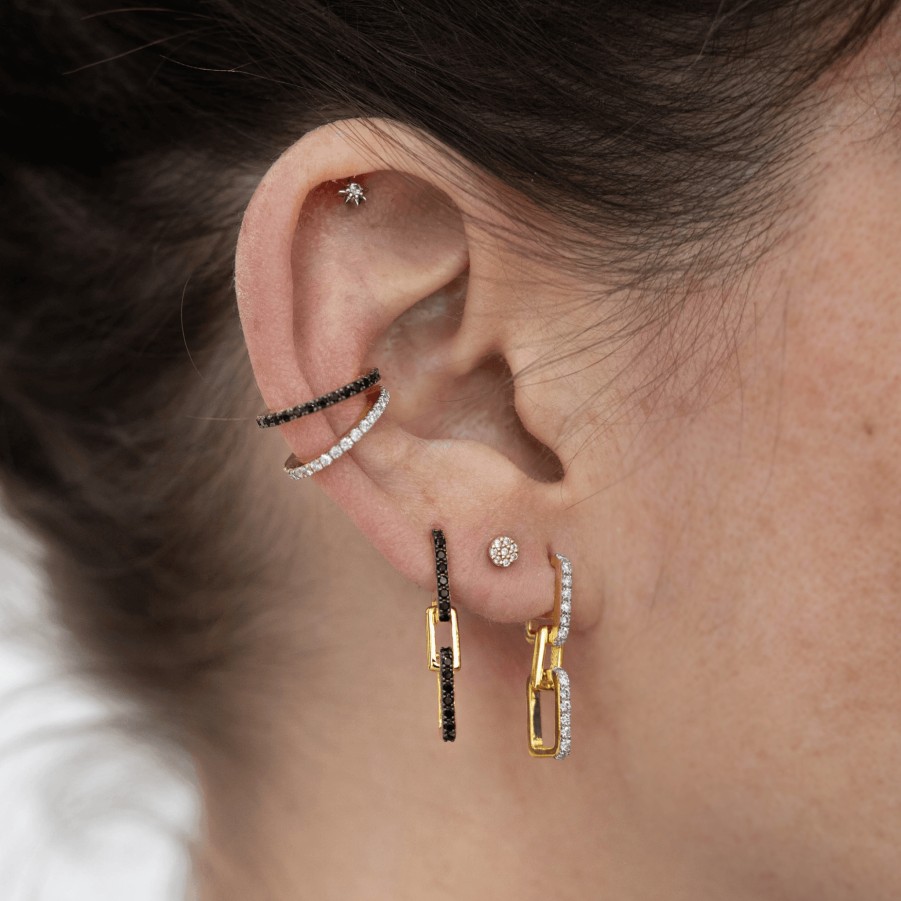 All Earrings Alondra | 18K Recycled Gold Vermeil Lab-Grown Diamond Horizon Ear Cuff