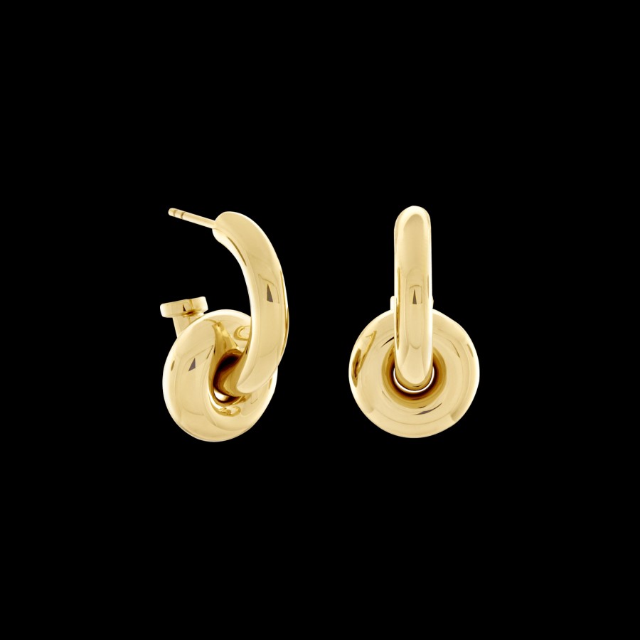 All Earrings Monarc | Hermione Hoop Earrings